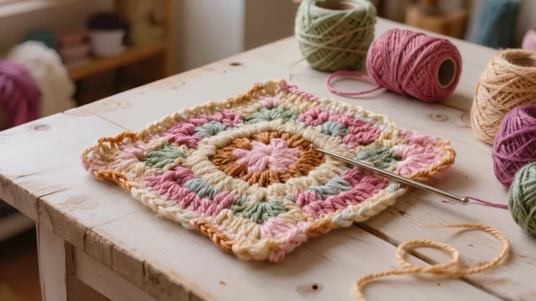 Receta Bufanda de crochet: Cómo hacer una acogedora