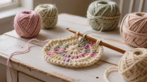 Tapetes a crochet con formas irregulares: diseños fuera de lo común