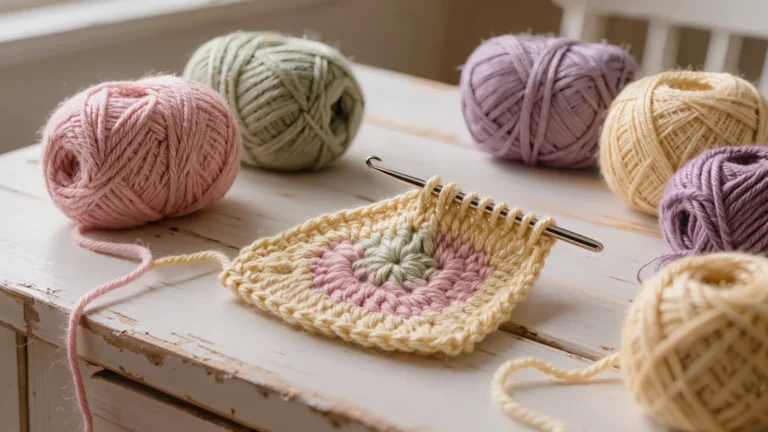 Tejidos a crochet inspirados en la naturaleza: hojas, flores y más
